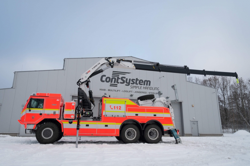 Rescue vehicle for Czech Fire Brigades
