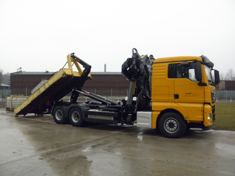Multilift XR21S.56 pro velkoodběratele kovového šrotu z Brna