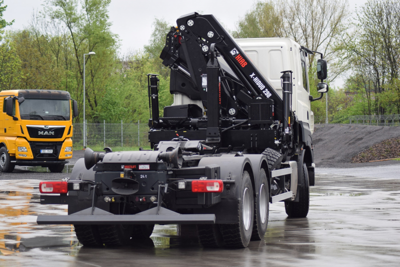 Handed over TATRA Phoenix T158 truck with loader crane Hiab X-HiDuo 298 EP-3
