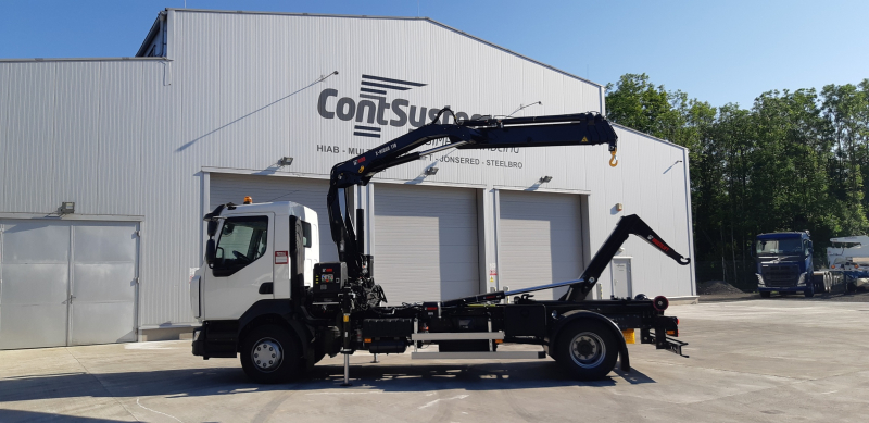 Hiab`s solution for the general supplier of buildings