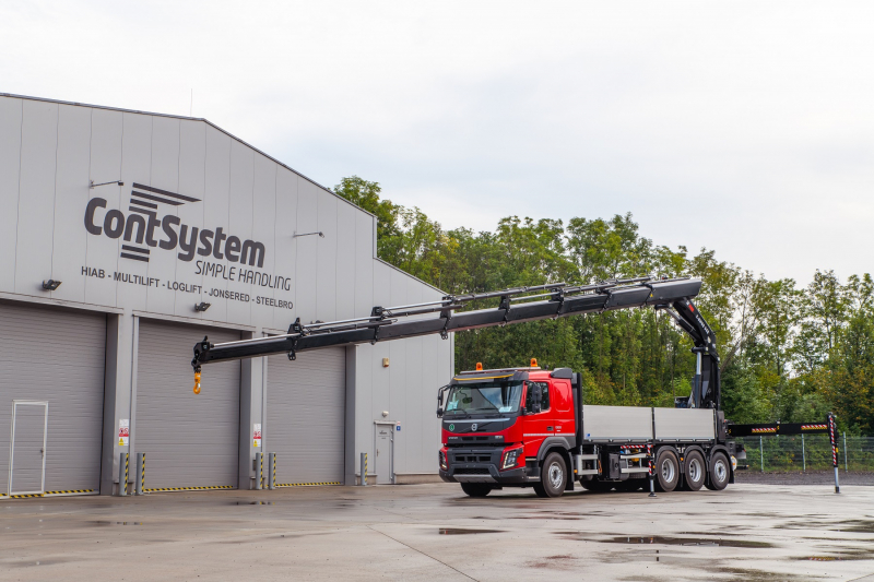 Hiab X-HiPro 548 pro společnost HADO Praha, s.r.o.