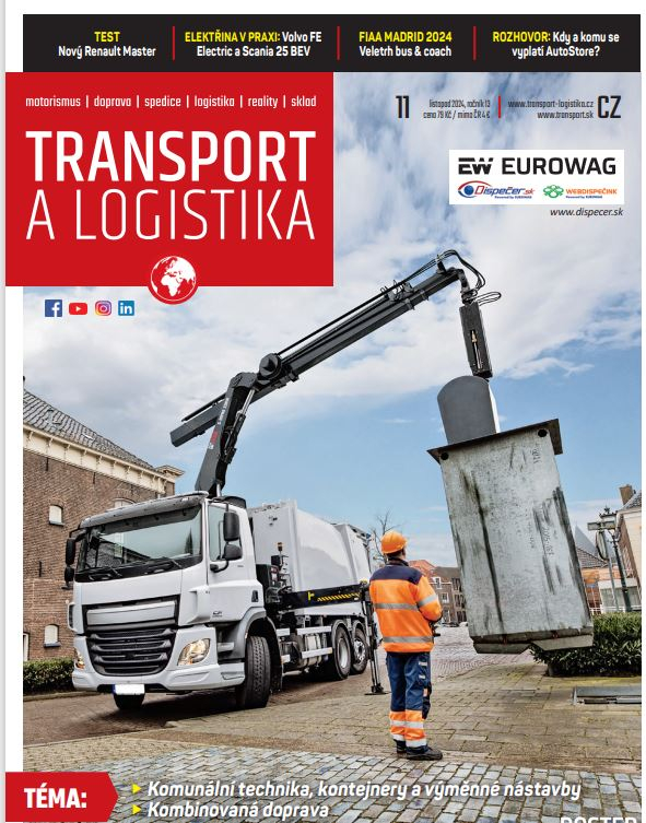 Technika HIAB pro svoz a přepravu odpadu v magazínu TRANSPORT A LOGISTIKA