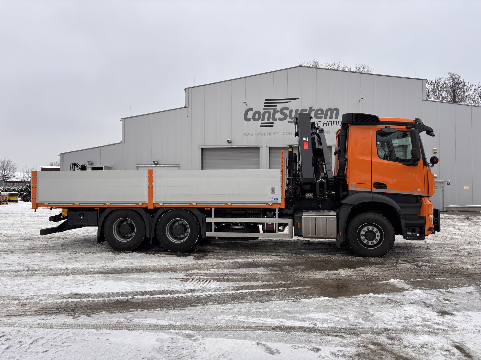 Představujeme dokončené projekty - jeřáby HIAB pro stavebnictví a komunál