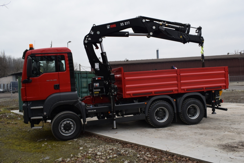 Hiab 377 E-4 na podvozku MAN