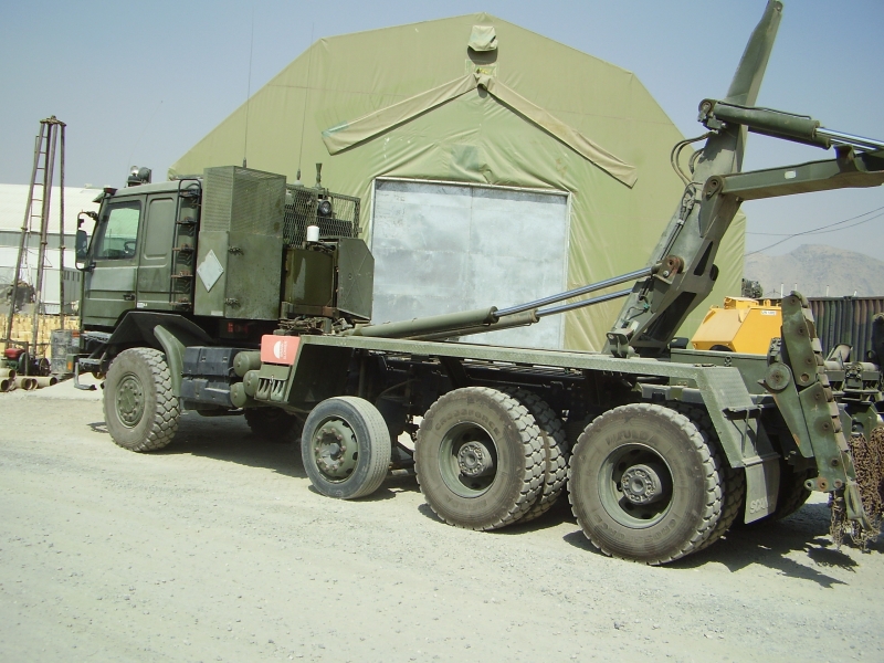Servisní výjezd Afganistan